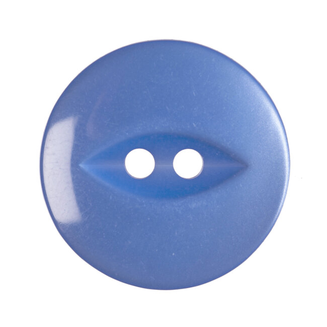 Milward  Blauwe Knopen op kaart 13 mm: verpakking  per 7