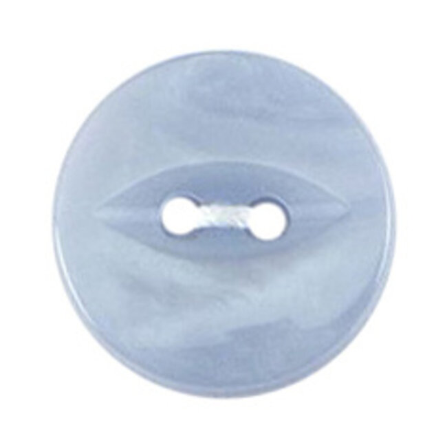 Milward Blauwe Knopen op kaart 15mm: Verpakking van 5