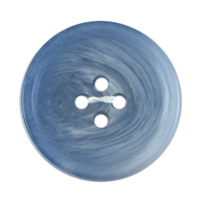 Milward Blauwe  Knopen op kaart 20mm: Verpakking van 2