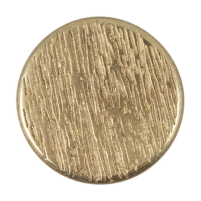 Milward Gouden Knopen op kaart 20 mm: Verpakking van 2