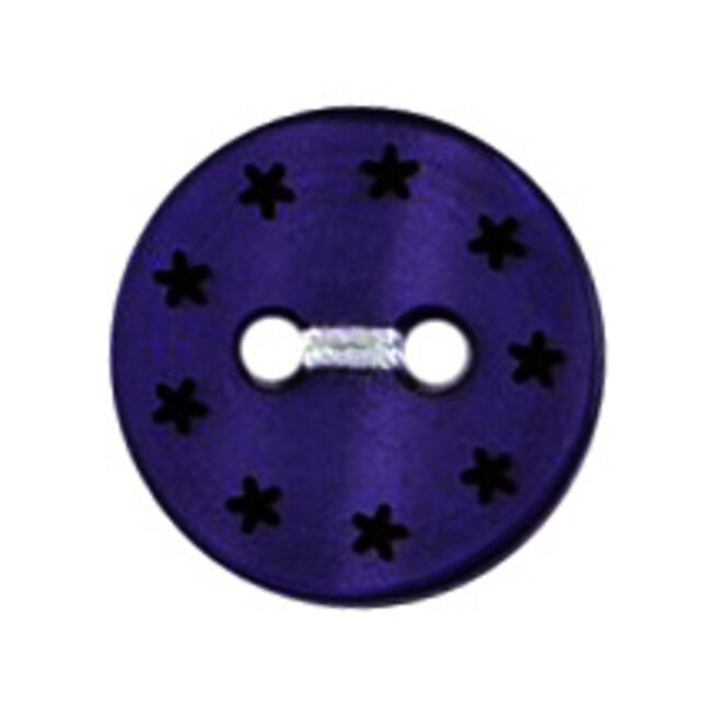 Milward Paarse Knopen op kaart 12mm: Verpakking van 5