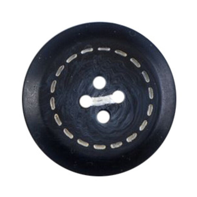 Milward  Blauwe Knopen op kaart 20mm: Verpakking van  2