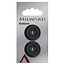 Milward Blauwe Knopen op kaart 22mm: Verpakking van 2