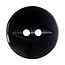 Milward Zwarte Knopen op kaart 16mm: Verpakking van 6
