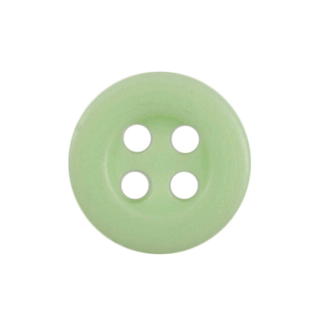 Milward Groene Knopen op kaart 10mm: Verpakking van 6