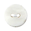 Milward Wit Parelmoer Knopen op kaart 12mm: Verpakking van 5
