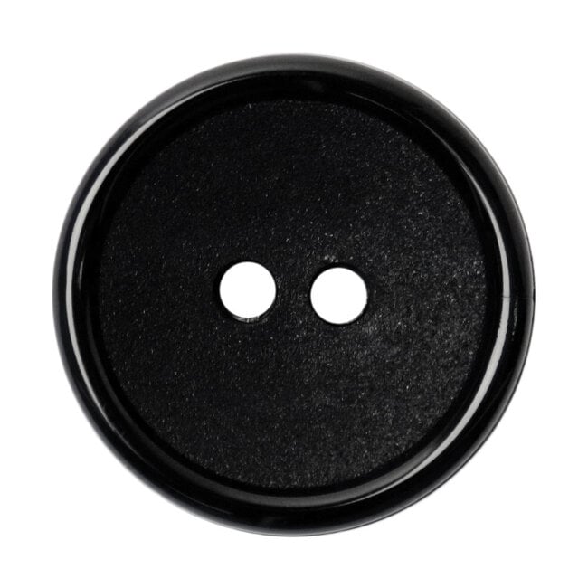 Milward Zwarte Knopen op kaart 21mm: Verpakking van 3