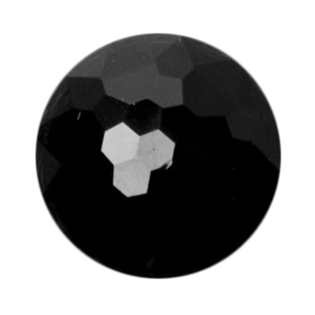 Milward Zwarte Knopen op kaart 12mm: Verpakking van 5