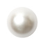 Milward Wit Parelmoer Knopen op kaart 11mm: Verpakking van 4