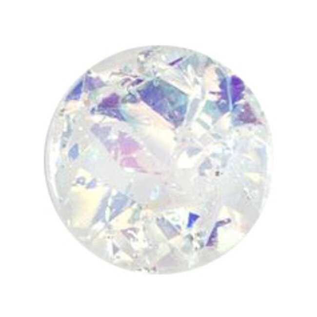 Milward Wit Parelmoer Knopen op kaart 15mm: Verpakking van 3