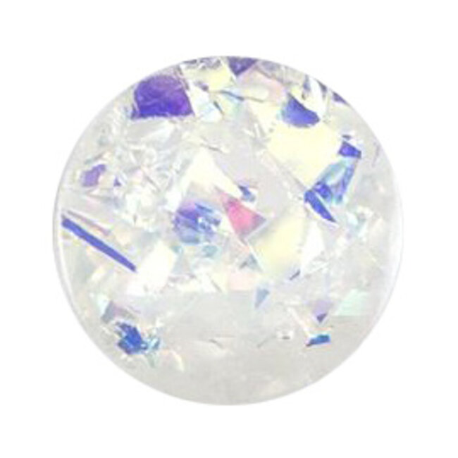 Milward Parelmoer Knopen op kaart 17 mm: Verpakking van 2