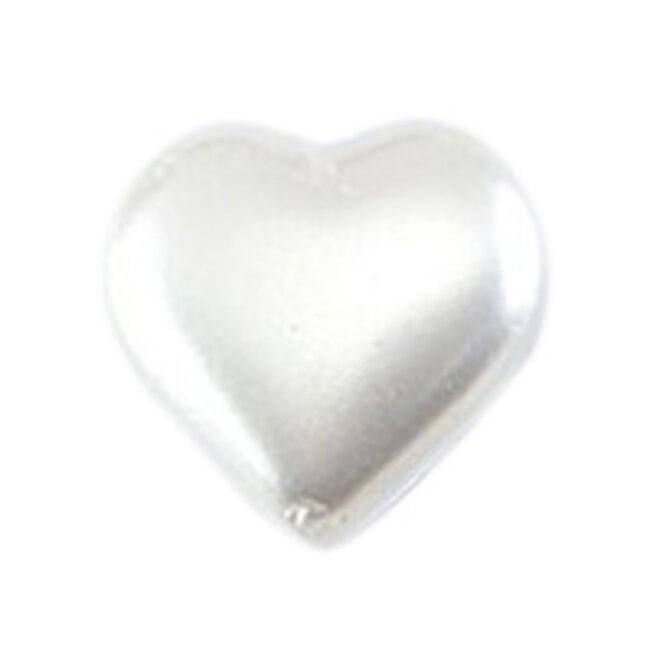 Milward Parelmoer Hartjes Knopen op kaart 11 mm: Verpakking van 3