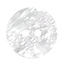 Milward Wit Parelmoer Knopen op kaart 15mm: Verpakking van 4