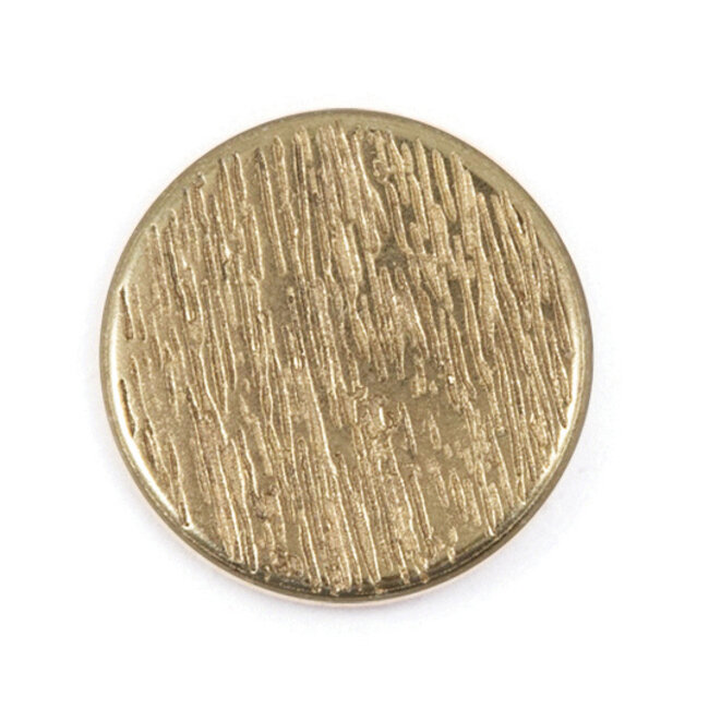 Milward Gouden Knopen op kaart 15 mm: Verpakking van 3