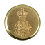 Milward Gouden Knopen op kaart 15 mm: Verpakking van 3