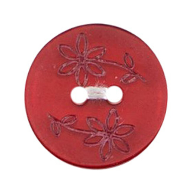 Milward Knopen 17 mm Rood 3 stuks