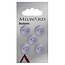 Milward Knopen 13 mm Roze 5 stuks