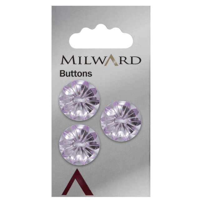 Milward Knopen 17 mm Glas 3 stuks