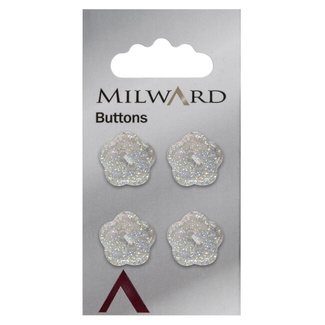 Milward Knopen 17 mm Glas 4 stuks