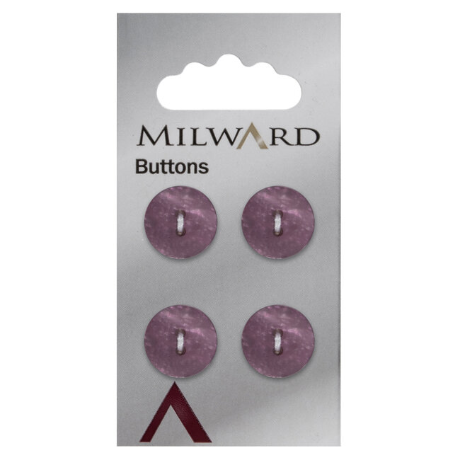 Milward Knopen 15 mm Paars 4 stuks
