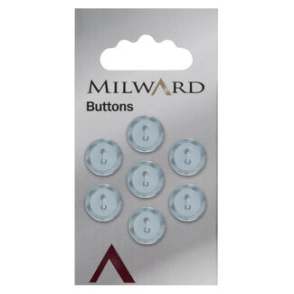 Milward Knopen 11 mm Blauw 7 stuks