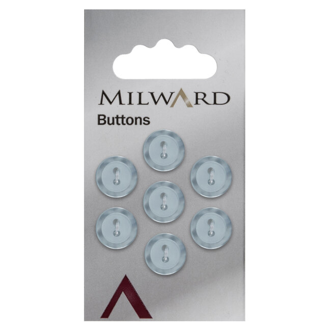 Milward Knopen 11 mm Blauw 7 stuks
