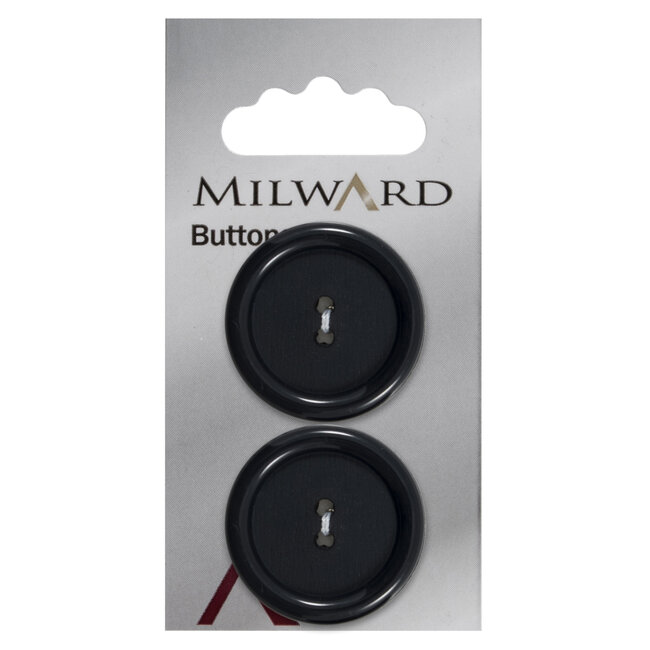 Milward Knopen 27 mm Blauw 2 stuks