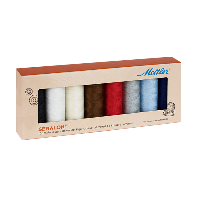 Mettler Garenset Seralon SE8-Kit 8 stuks per kit