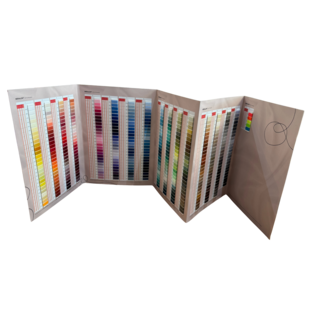 Mettler Farbkarte Seralon (Garnkarte)