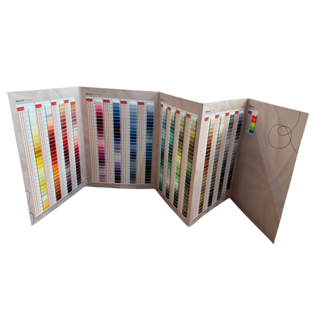 Mettler Kleurenkaart  Seralon (garenkaart)