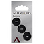 Milward Knopen 19 mm Zwart 3 stuks