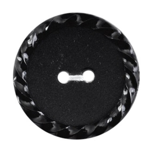 Milward Knopen 22 mm Zwart 2 stuks