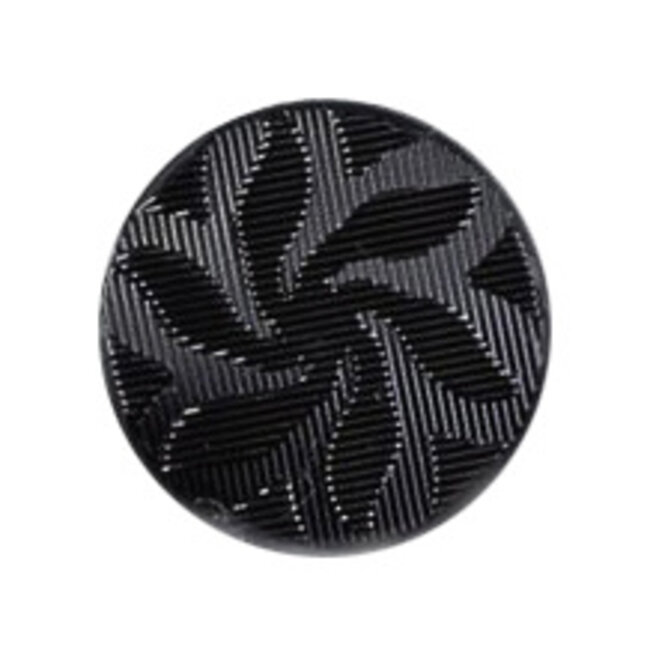 Milward Knopen 12 mm Zwart 4 stuks