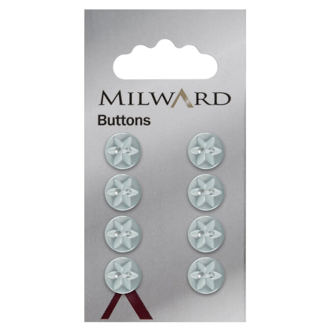 Milward Knopen 10 mm Groen 8 stuks