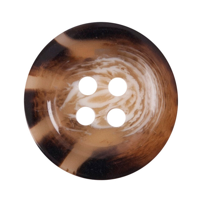 Milward Knopen 17 mm Bruin 3 stuks