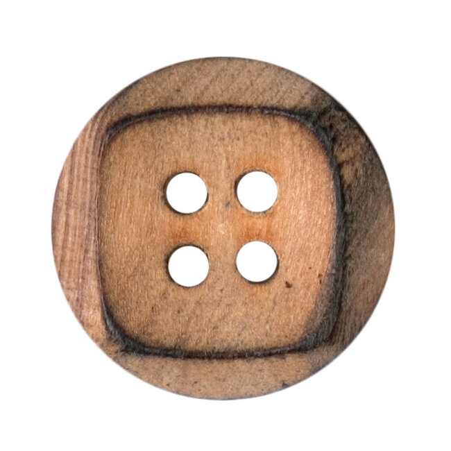 Milward Knopen 18 mm Bruin 3 stuks