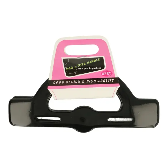 Opry Tasbeugel set kunststof 19cm zwart