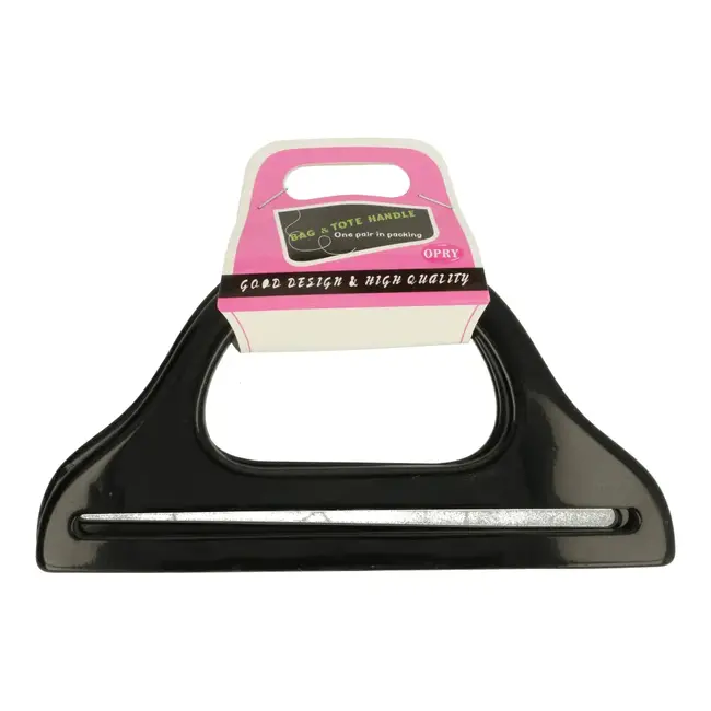 Opry Tasbeugel set kunststof 21cm zwart