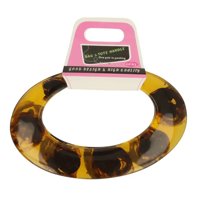 Opry Tasbeugel set kunststof 15cm schildpad