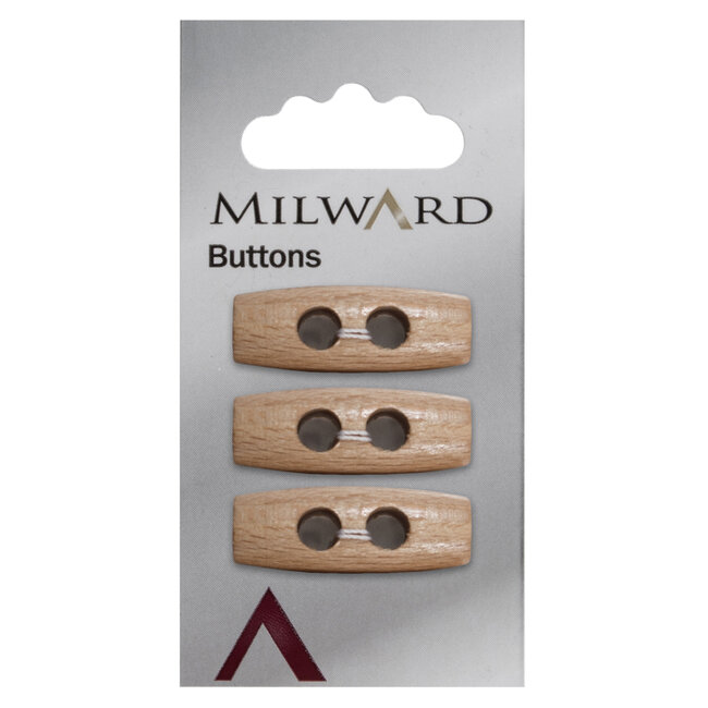 Milward Knopen 30 mm Bruin 3 stuks