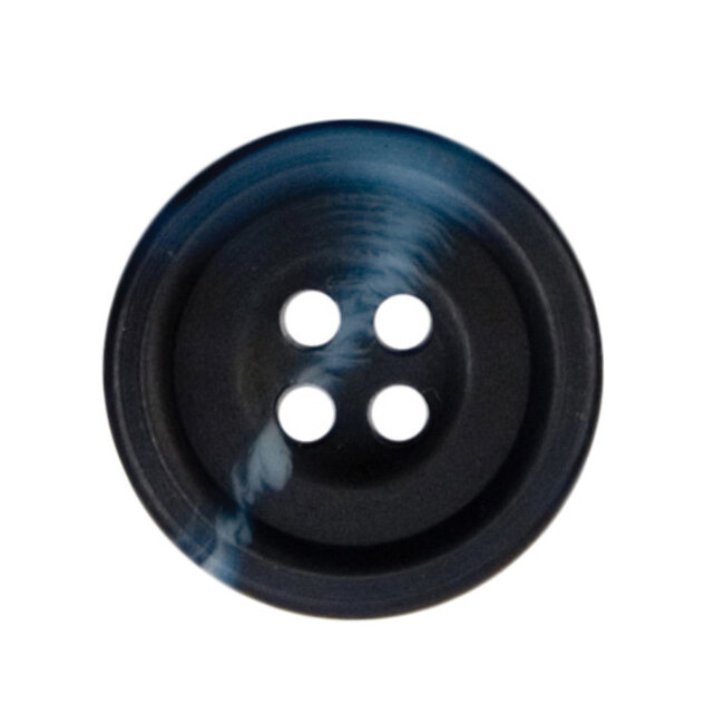 Milward Knopen 15 mm Blauw 4 stuks