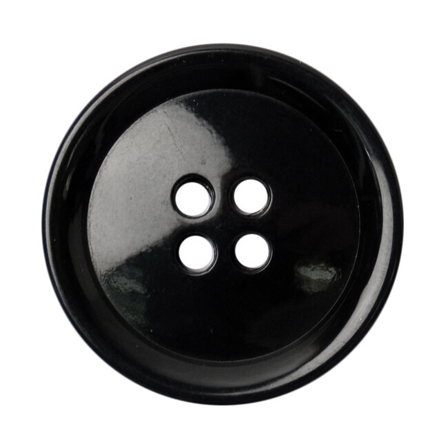 Milward Knopen 23 mm Zwart 4 stuks