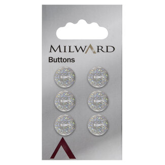 Milward Knopen 12 mm Glas 6 stuks