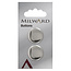 Milward Knopen 22 mm Zilver 2 stuks