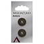 Milward Knopen 17 mm Brons 2 stuks