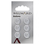 Milward Knopen 13 mm Wit 6 stuks