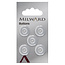 Milward Knopen 16mm Wit 5 stuks