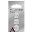 Milward Knopen 17 mm Wit 3 stuks