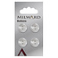 Milward Knopen 15 mm Parelmoer 4 stuks