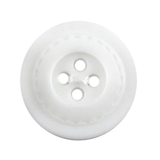 Milward Knopen 22 mm Wit 3 stuks